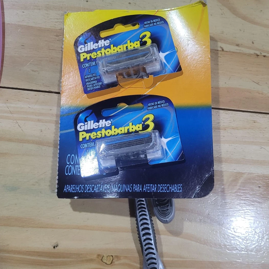 Maquinita Gillette 3hj x2u ver/az