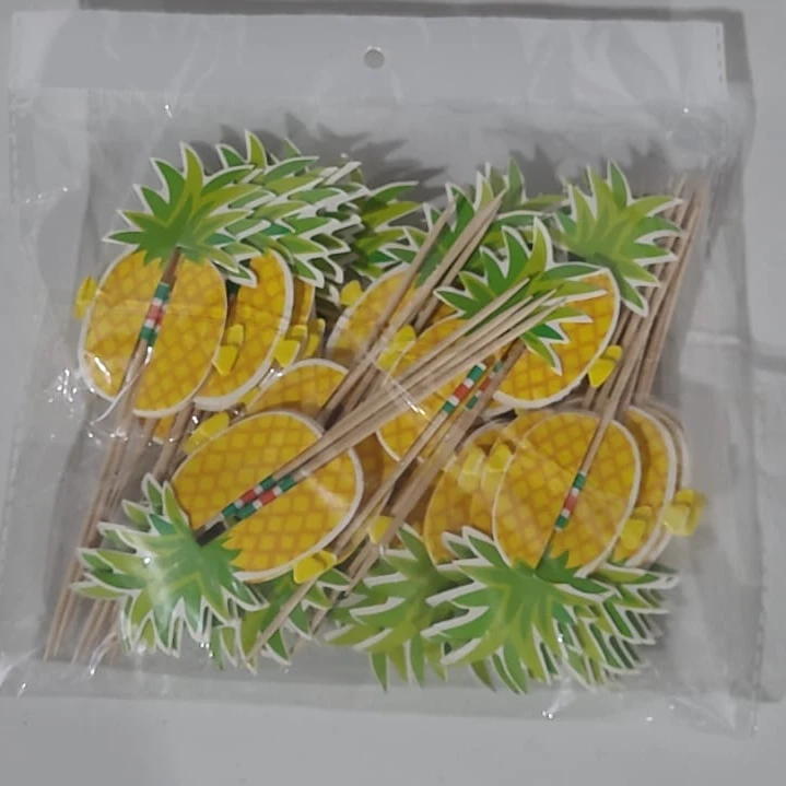 Adorno para tragos anana 15cm x55u