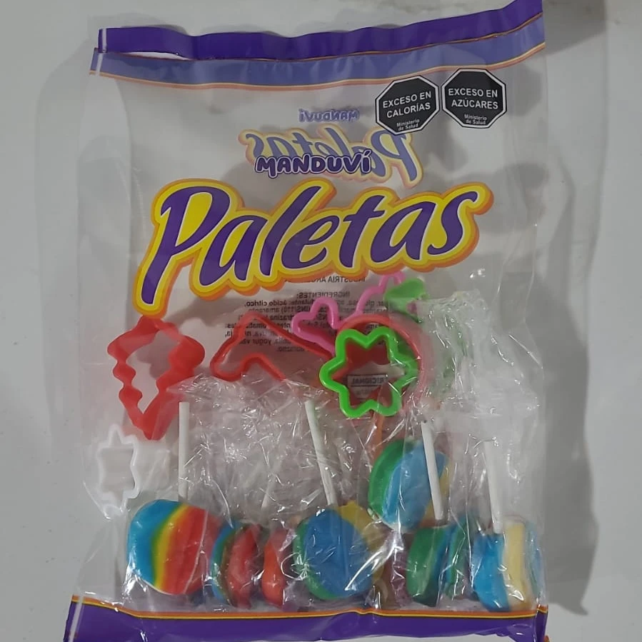 Paletas con moldes x10u Manduvi