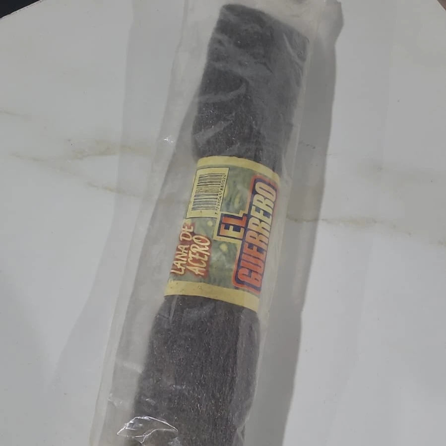 Lana de acero 70 gr El Guerrero
