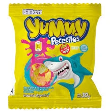 Gomitas Yummy x12u pececitos