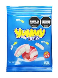 Gomitas Yummy x150gr dientes