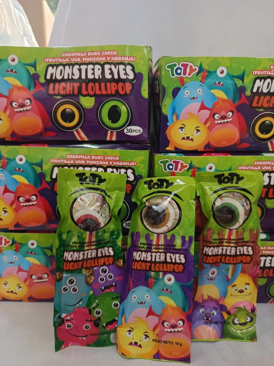 Chupetin Monster Eyes x30u