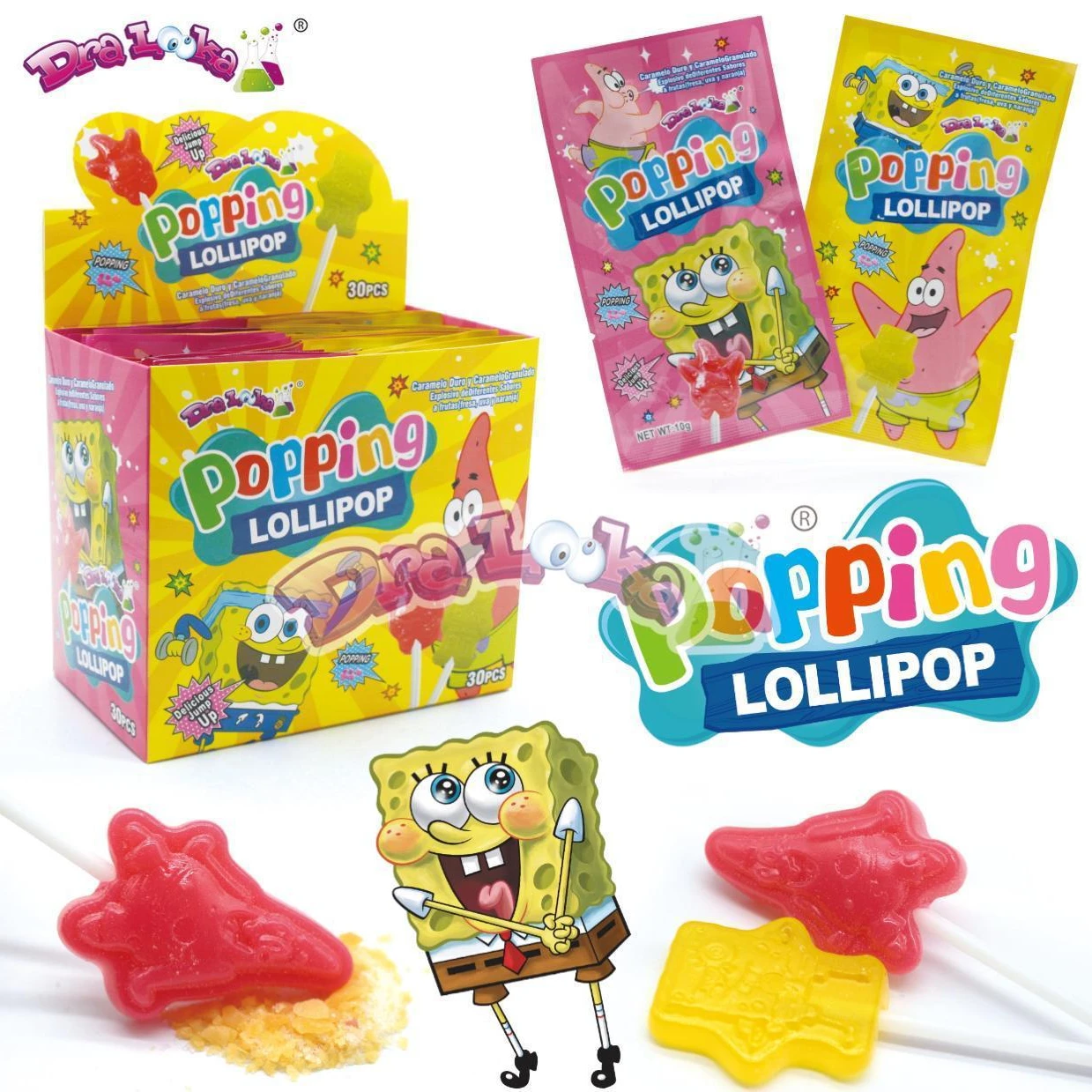 Popping Lollipop Chupetines explosivos x30u