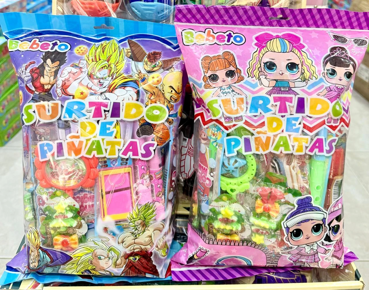 Surtidos para piñatas x30pzs