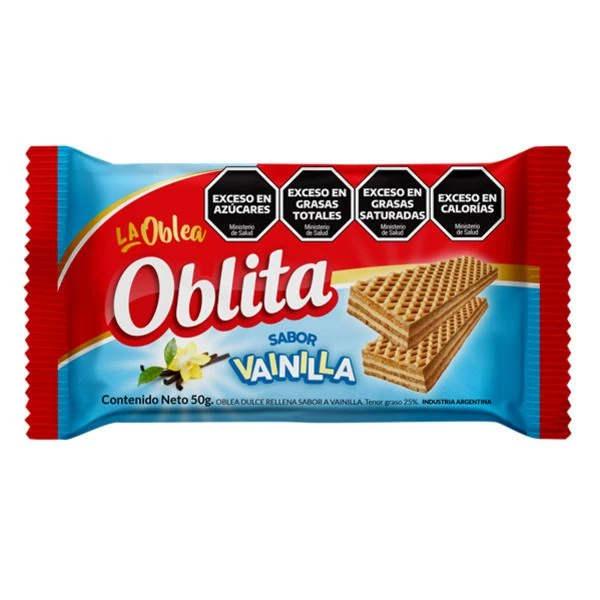 Obleas Oblita vainilla 50gr