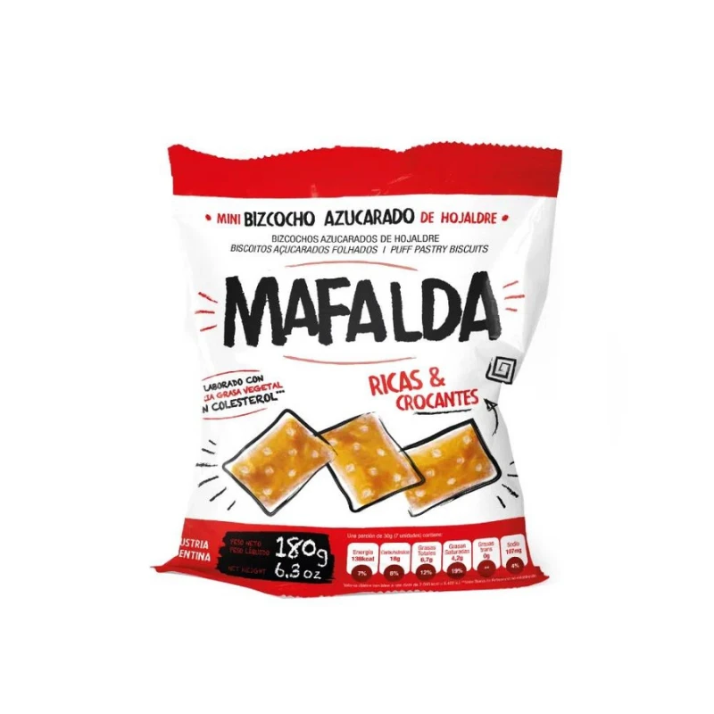 Mini Bizcochos Hojaldre Mafalda 150gr