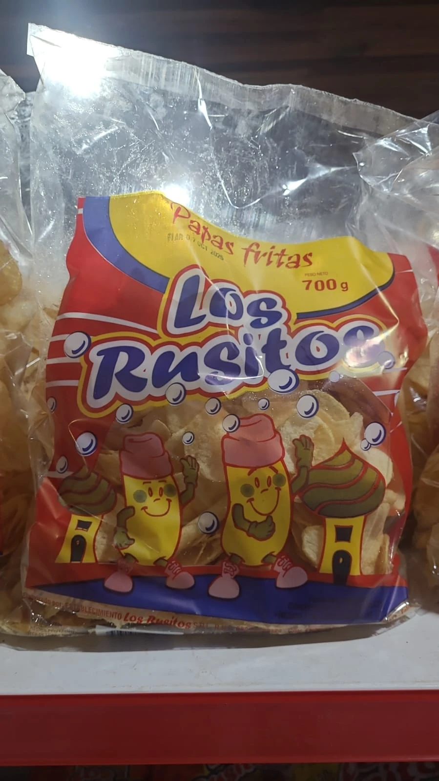 Papas fritas x700gr Los Rusitos