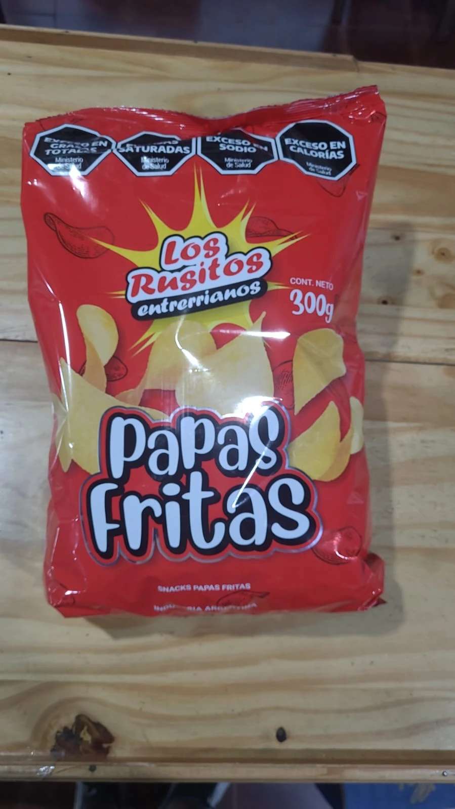 Papas fritas Rusitos x300gr