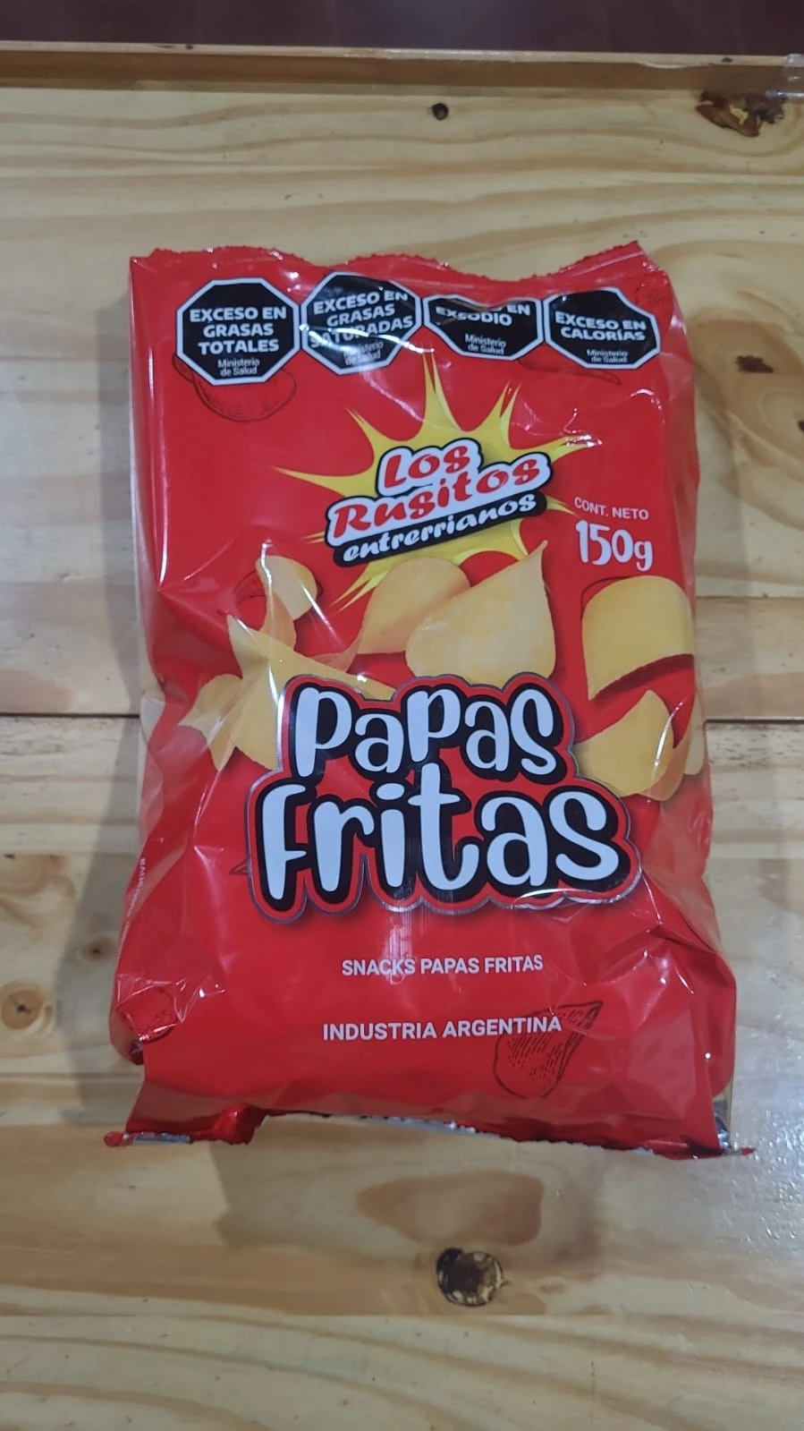 Papas fritas Rusitos 150gr