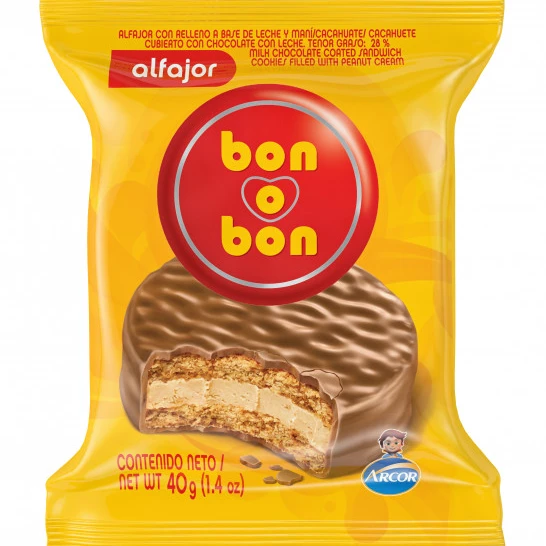 Alfajor Bon o Bon x40gr x1