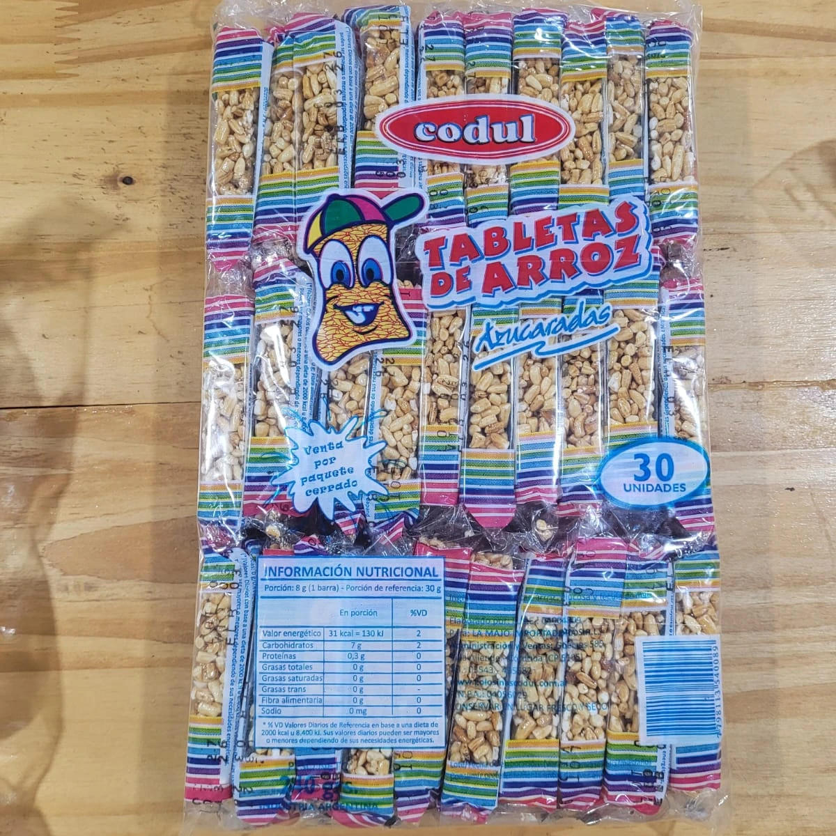Turron de arroz Codul x30u