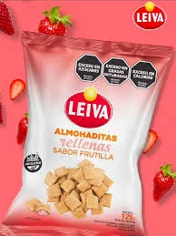 Almohaditas arroz frutilla Leiva x125gr