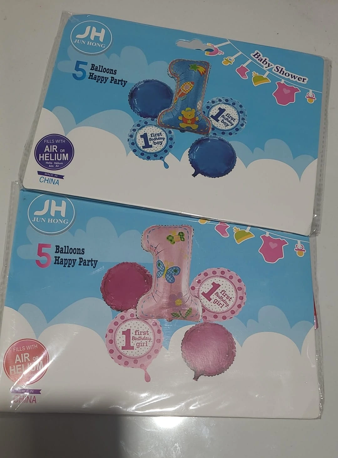 Blister Globos x5 piezas