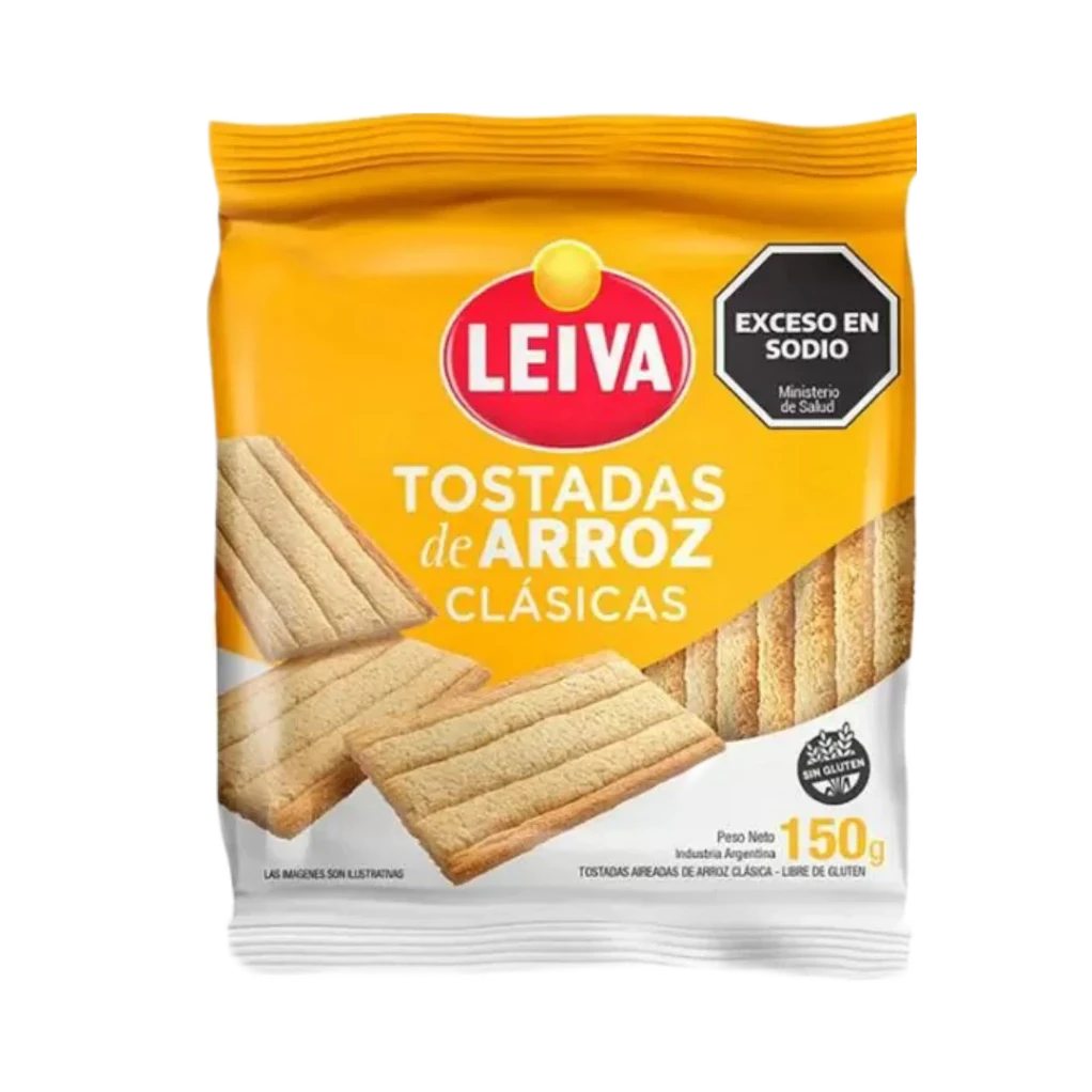 Tostada de arroz Leiva x150gr
