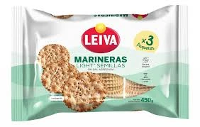 Marineras Leiva light con semillas x3