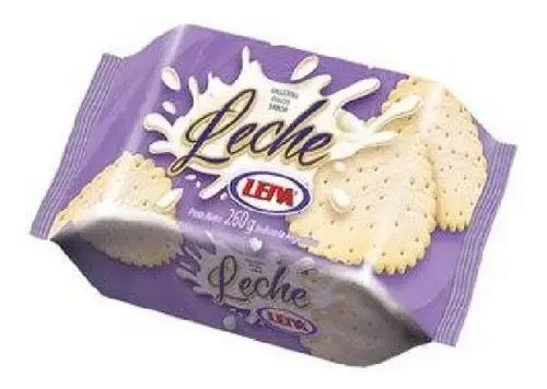 Galletitas de leche Leiva x2 260gr