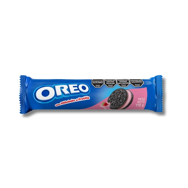 Oreo Milkshake frutilla x118gr