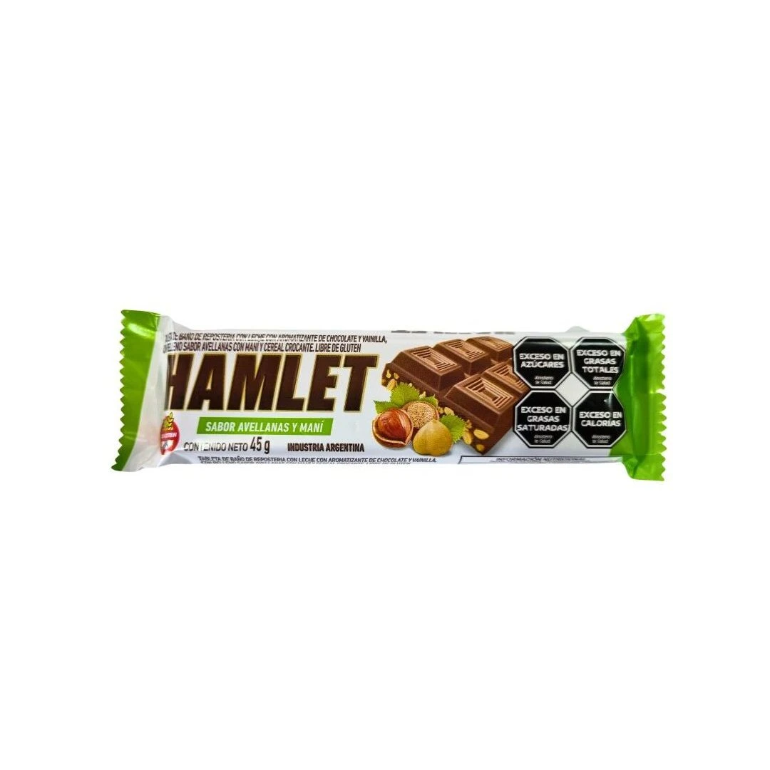 Chocolate Hamlet avellanas x21u