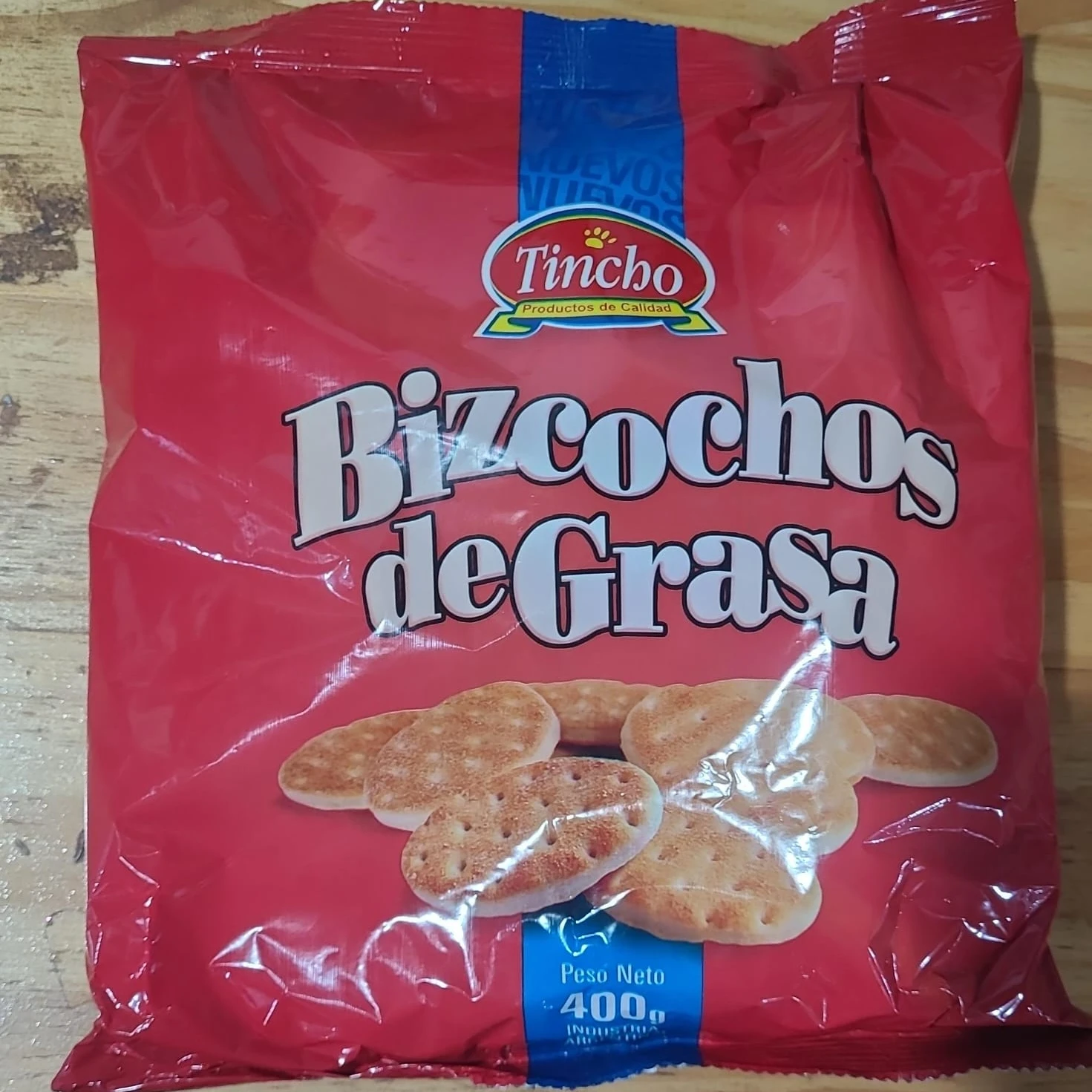 Bizcochos de grasa x400gr Tincho