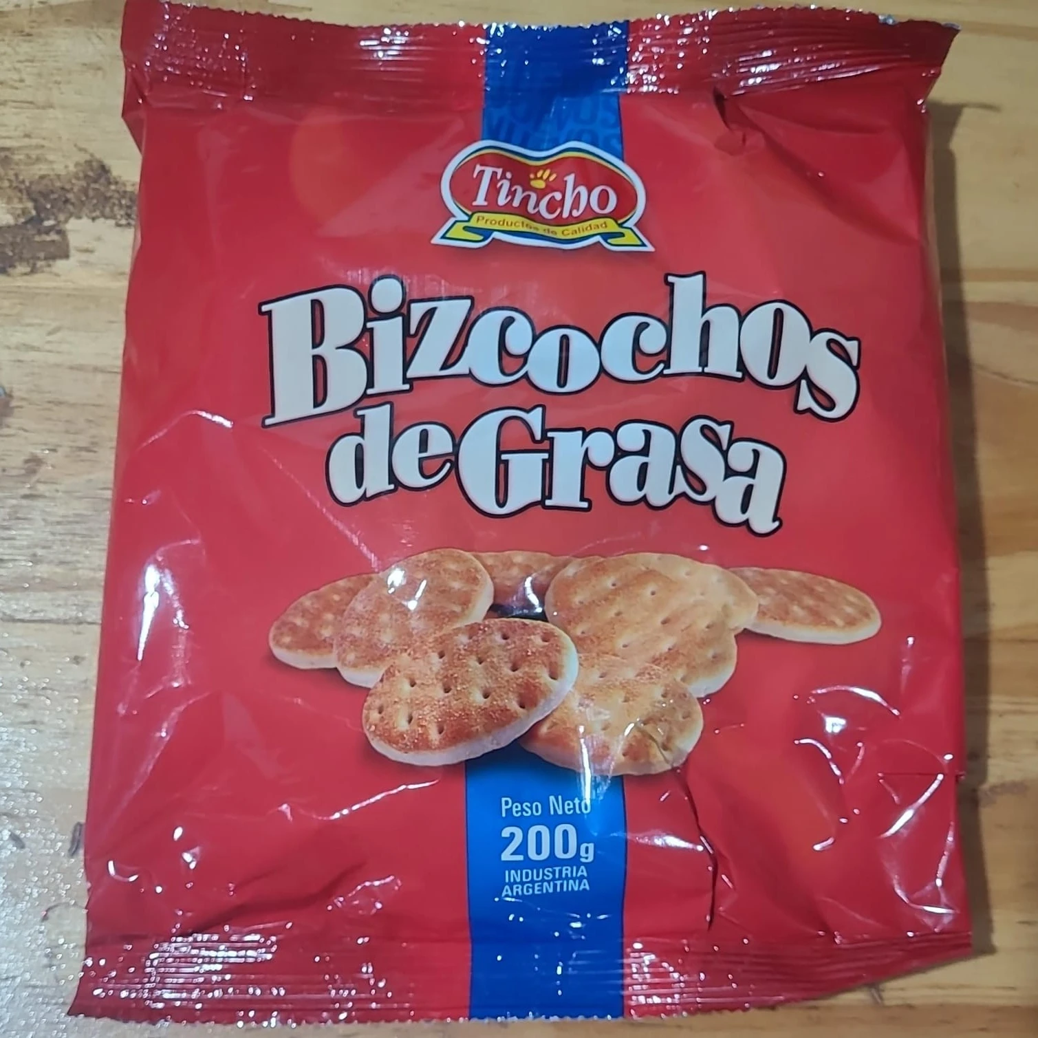 Bizcochos de grasa x200gr Tincho