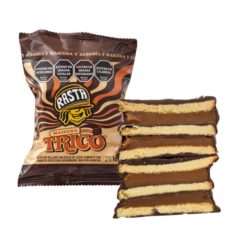 Alfajor Rasta Trico maicena x1u