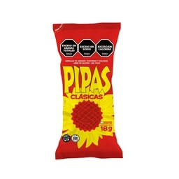 Girasol Pipas clasicas tira roja x10u x18gr