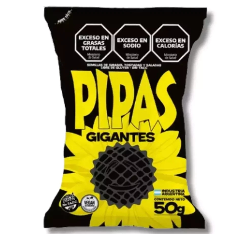 Girasol Pipas gigantes tira negra x10 x50gr