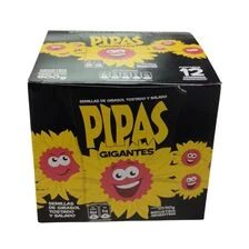 Girasol Pipas gigantes caja negra x12u