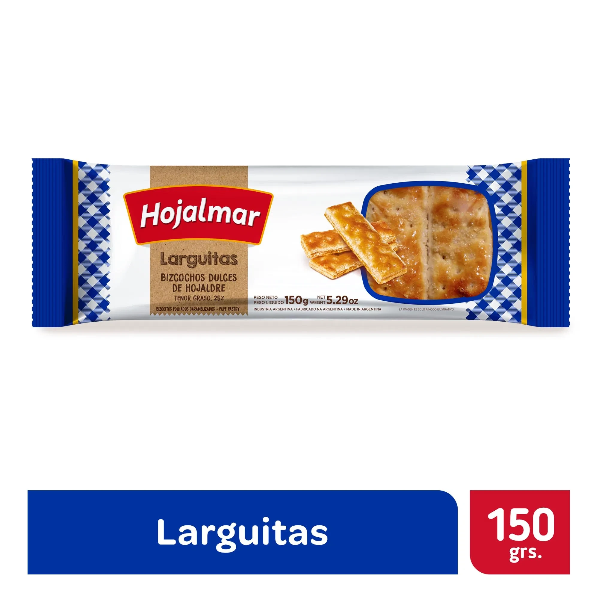 Hojalmar larguitas x150gr en bandeja