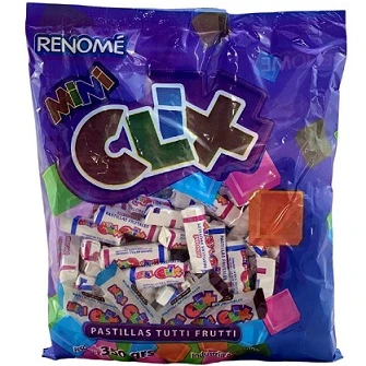 Pastillas Mini clix 350gr