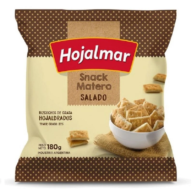 Hojalmar Snack matero salado x180gr