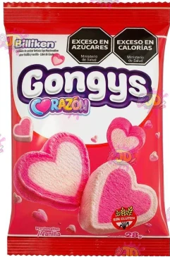 Gongys Malvaviscos corazon x28gr