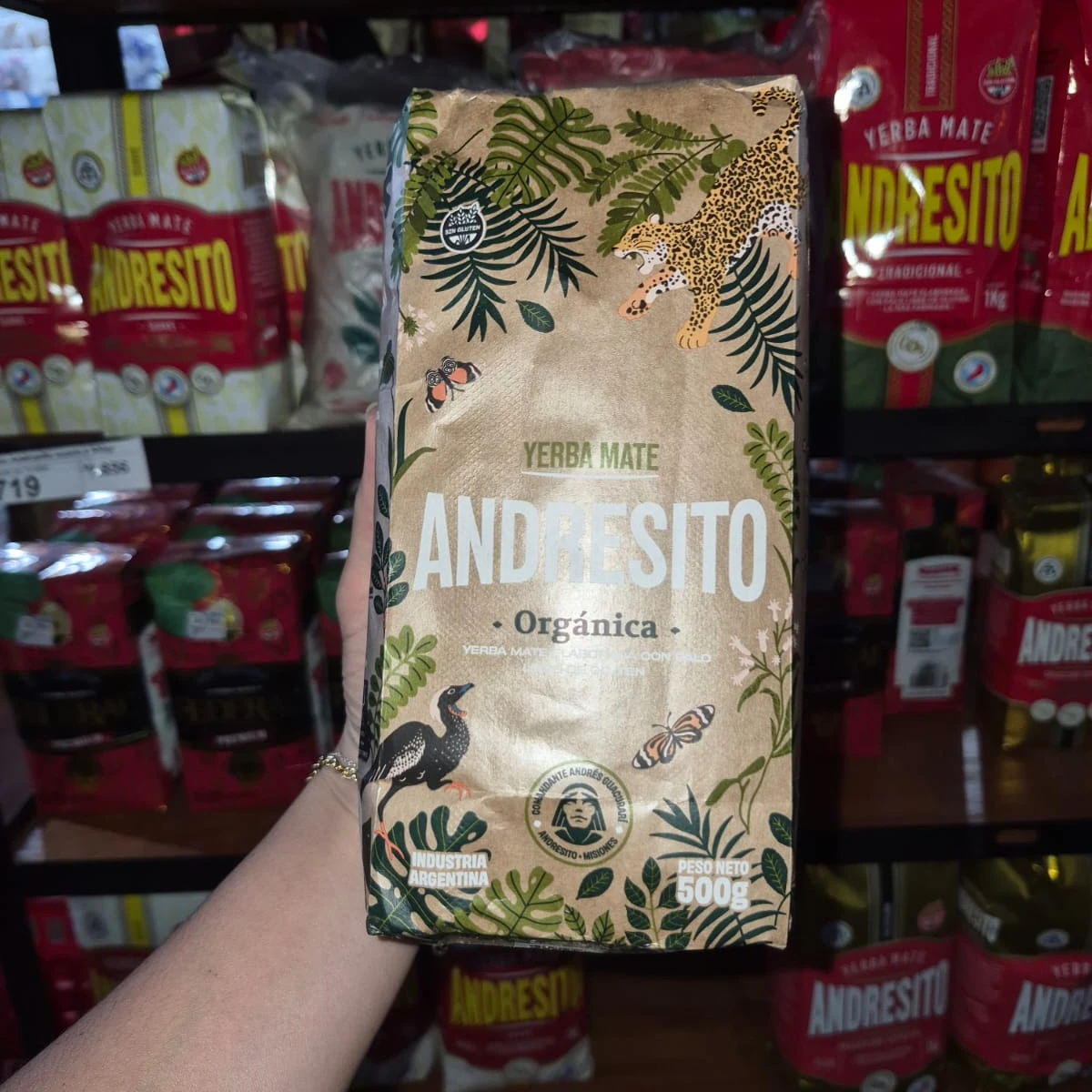 Yerba Andresito Organica 500gr