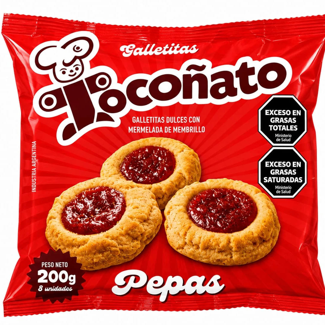 Pepas Tocoñato x200gr