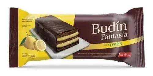 Budin Fantasia limon y chocolate bañado 180gr