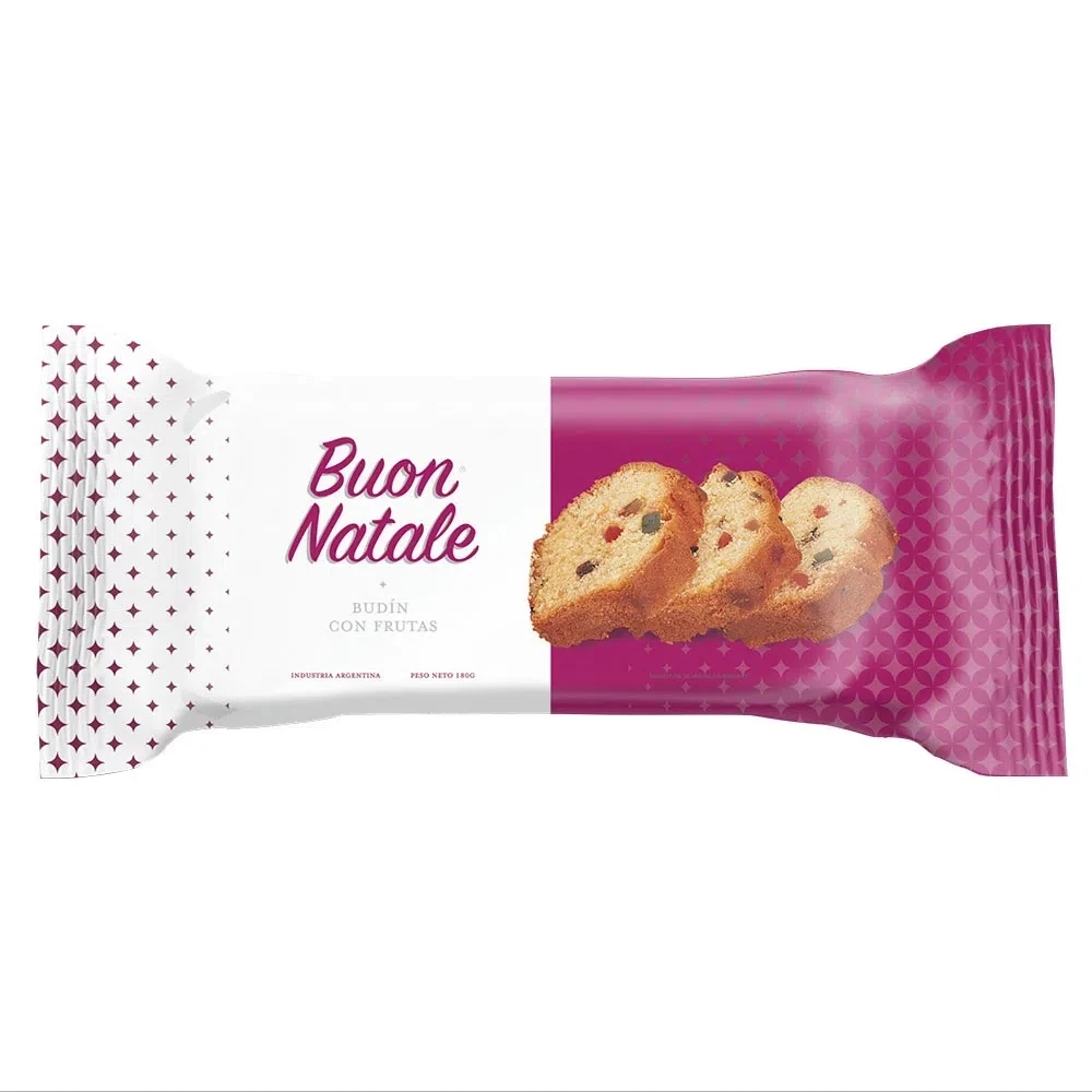 Budin Buon Natale con frutas x170gr