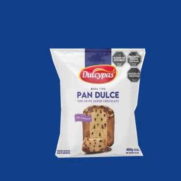 Pan dulce Dulcypas x400gr con chips