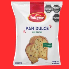 Pan dulce Dulcypas x400gr con frutas
