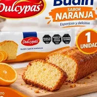 Budin Dulcypas x170gr naranja