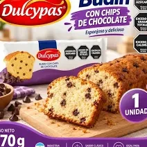 Budin Dulcypas x160gr con chips